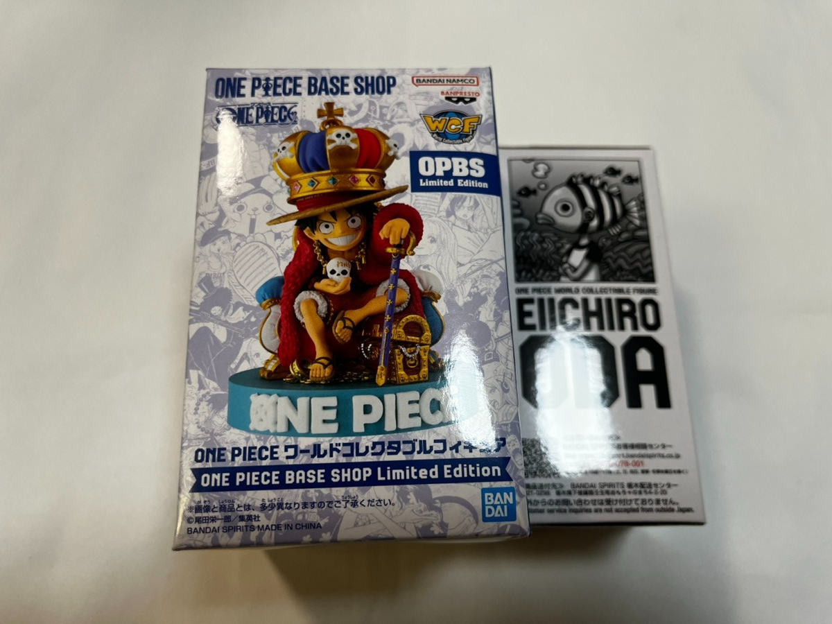 World Collectible Figure ONE PIECE BASE SHOP Luffy Eiichiro Oda
