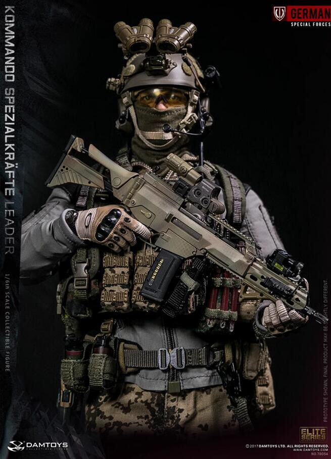 DAMTOYS 78054 KSK German Soldier Special Forces 1/6 Scale Action