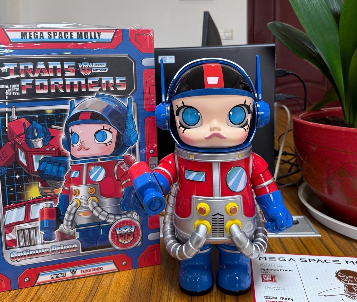 POPMART MEGA SPACE MOLLY 400% OPTIMUS PRIME New Sealed | eBay