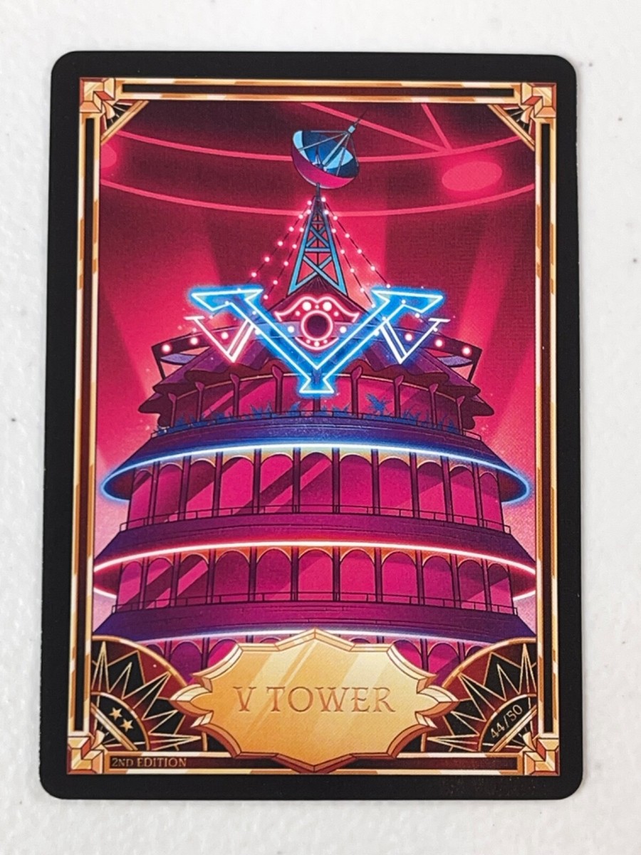 Hazbin Hotel Trading Card V TOWER 44/50 Second 2nd Edition | eBay