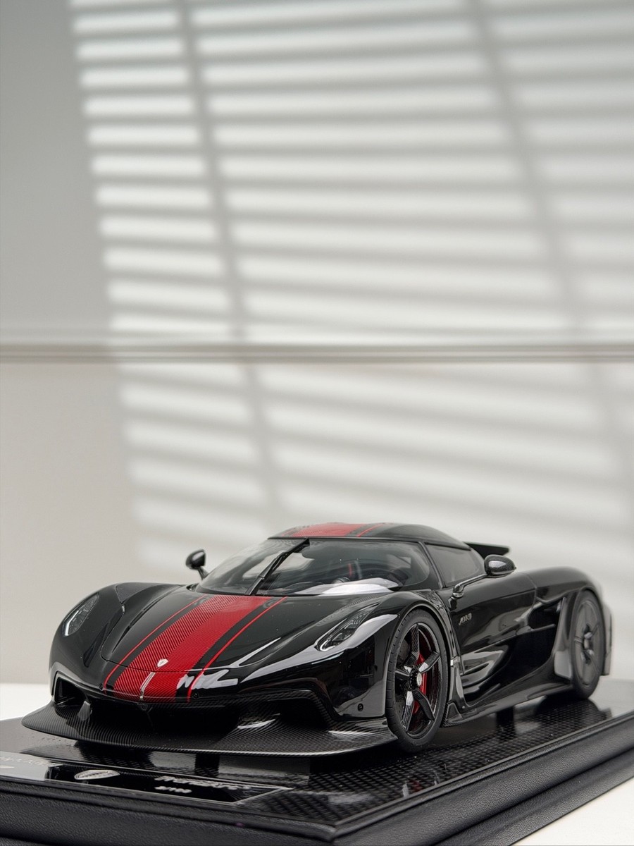 Koenigsegg Jesko Absolut (Jet Black) [FrontiArt] 1/18 scale | eBay