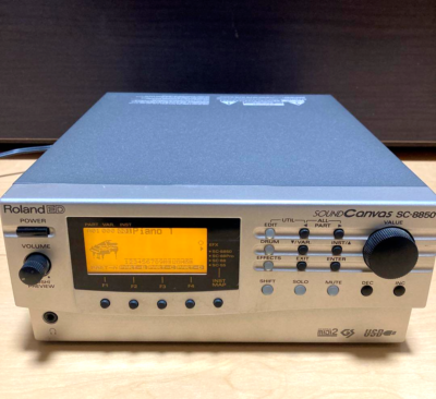 Roland SC-8850 SOUND modules Canvas General MIDI Used | eBay
