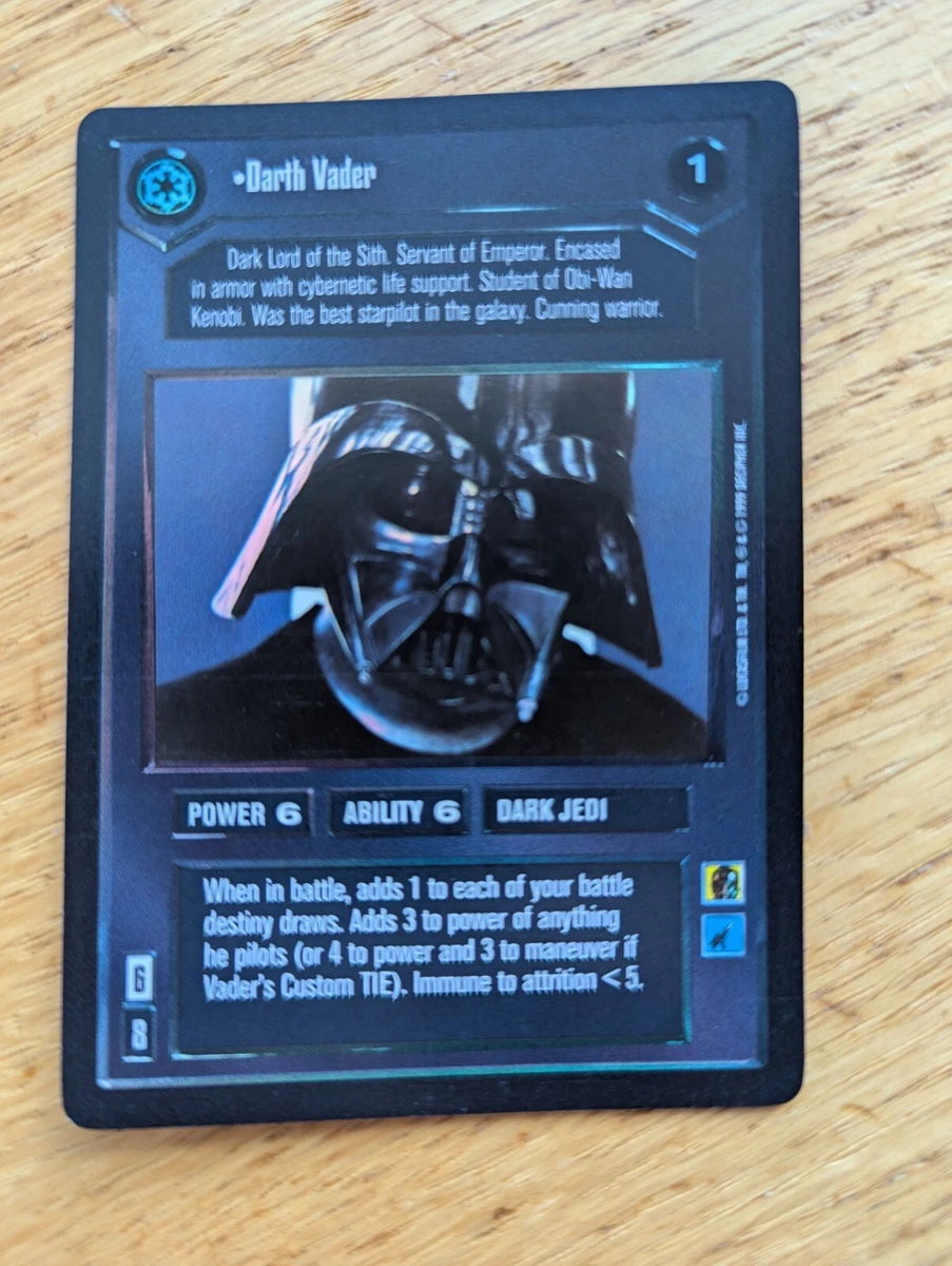 Star Wars CCG Ultra Rare Individual Collectible Card Game Cards