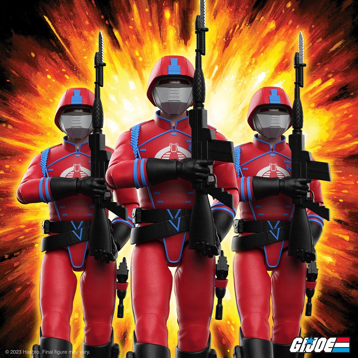 G.i. Joe Ultimates Real American Hero Wave 5 Cobra Crimson Guard
