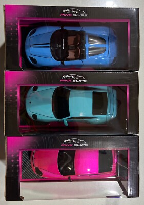 NEW 2023 Jada Pink Slips Porsche 911 GT3 RS, 911 TURBO 997