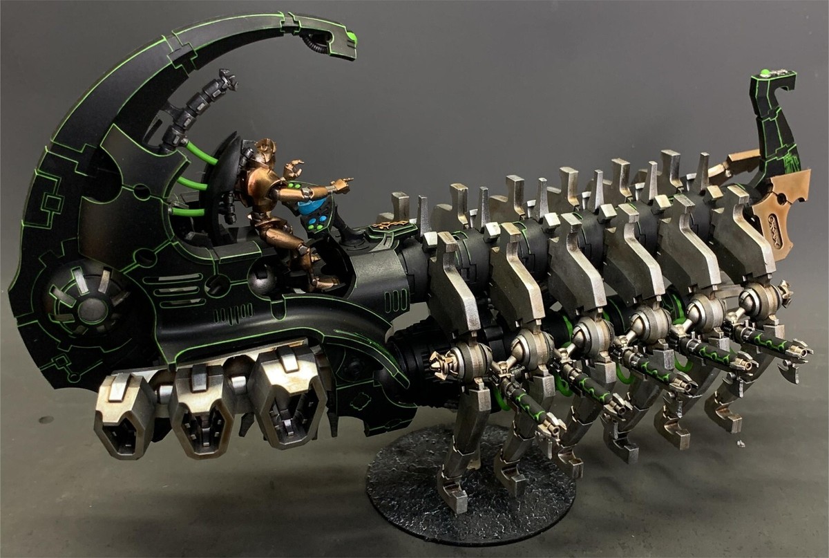 Warhammer 40K Necrons Ghost Ark Doomsday Presale Painted Gallery