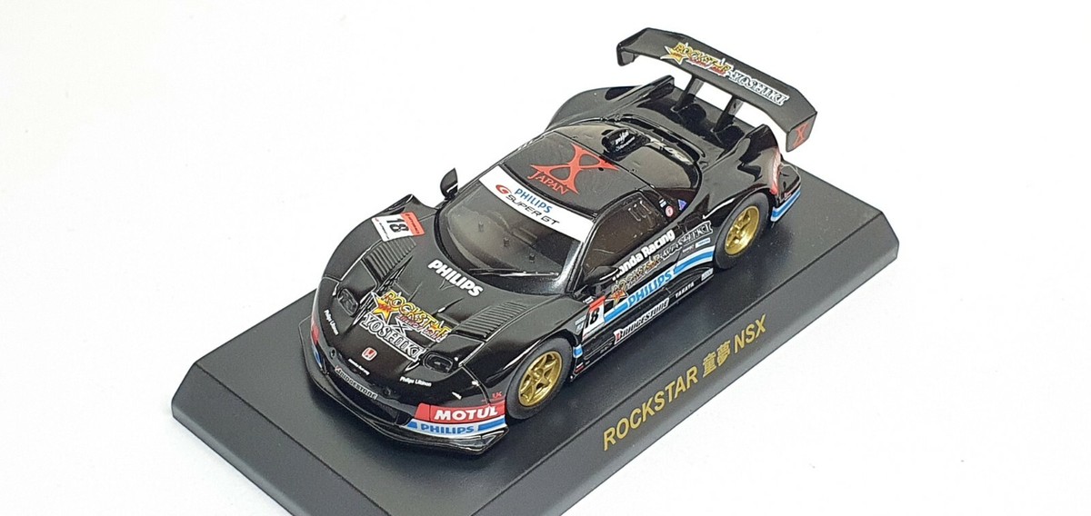 Kyosho 1/64 2009 SUPER GT GT500 HONDA ROCKSTAR DOME NSX #18