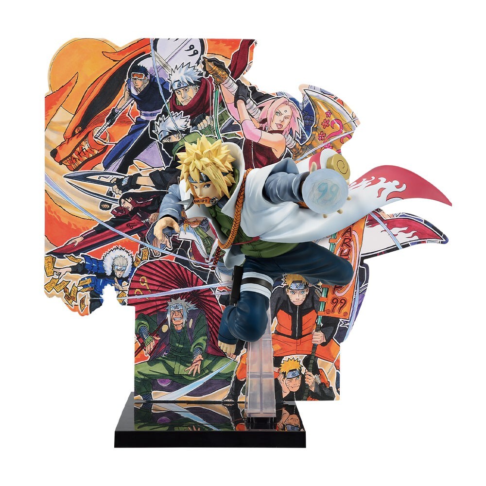 Ichiban Kuji NARUTOP99 B C D Naruto minato itachi Figure Set NEW