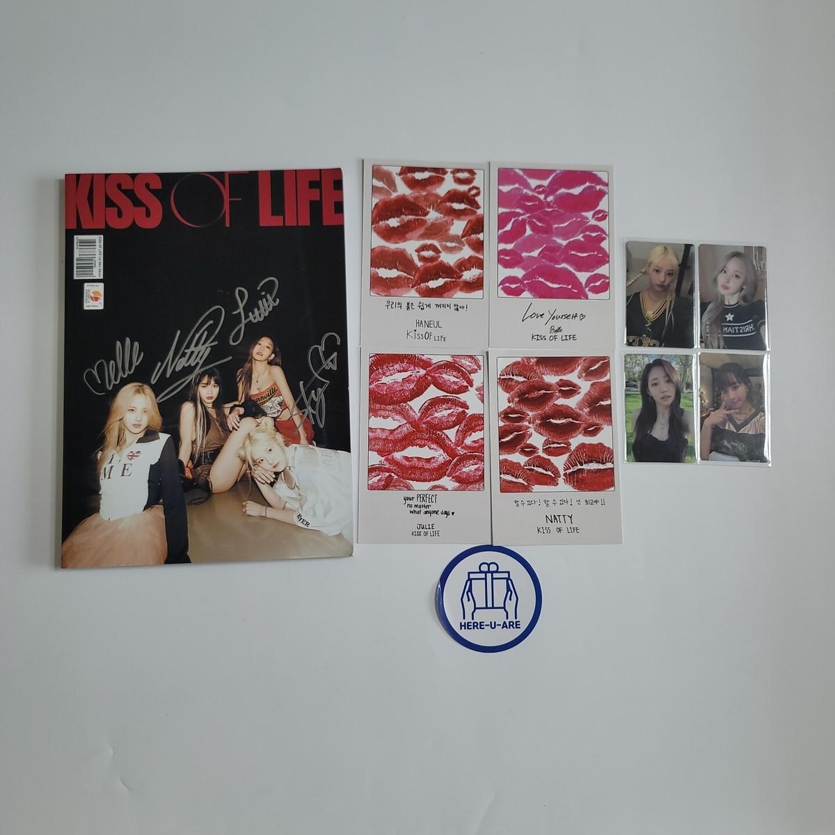 kiss of life ハヌル 直筆サイン ポラロイド チェキ トレカ 2025年最新