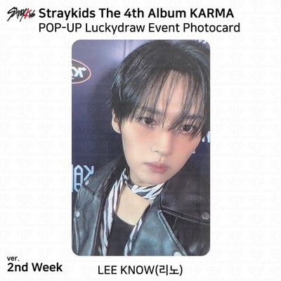 Stray Kids 4th Album Karma POP-UP STORE 2nd Week LuckyDraw