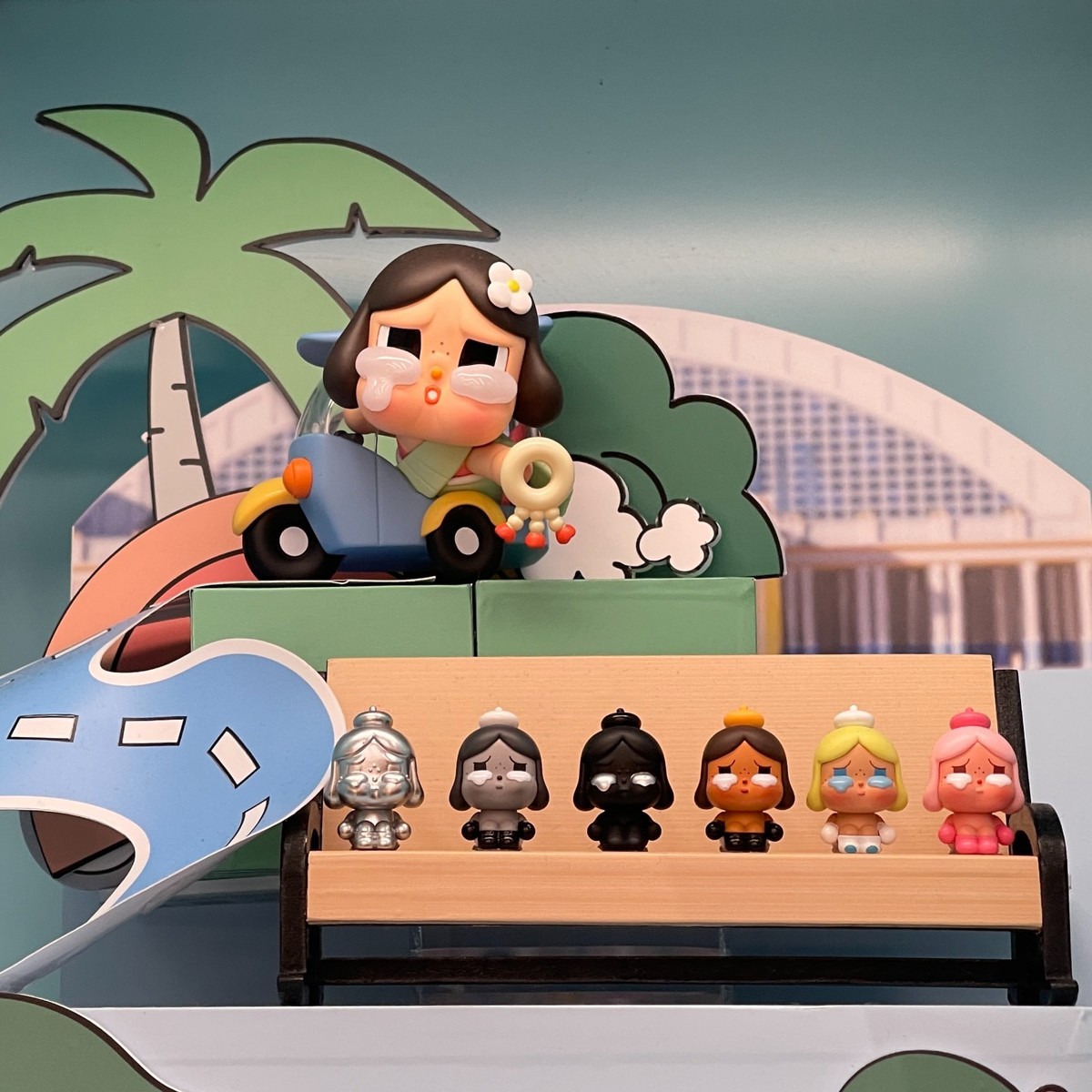 Crybaby Tuk Tuk Car Figure Thailand Landmark Limited | US Import