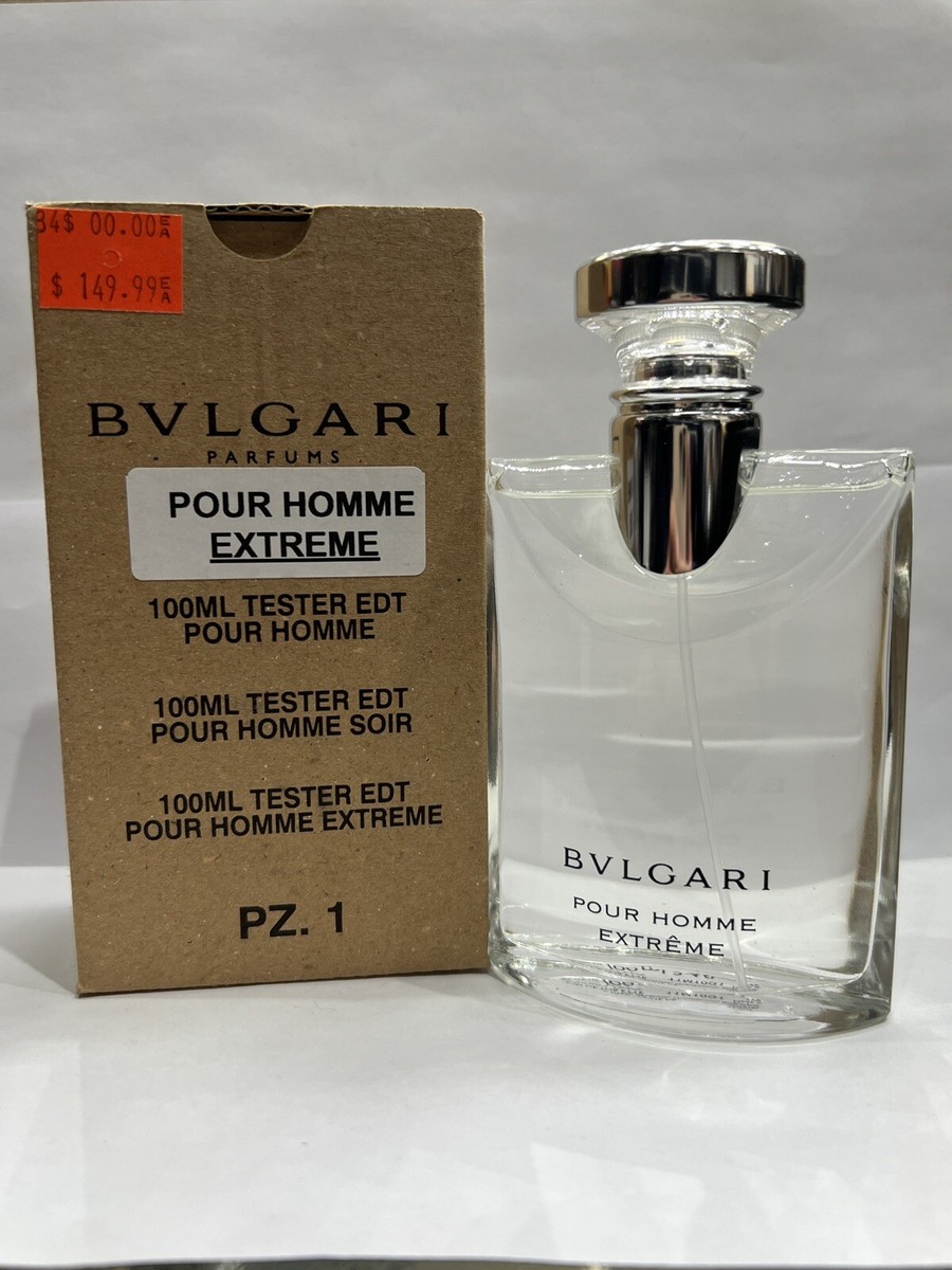 BVLGARI POUR HOMME EXTREME 100ML TESTER BOX (BRAND NEW) | eBay