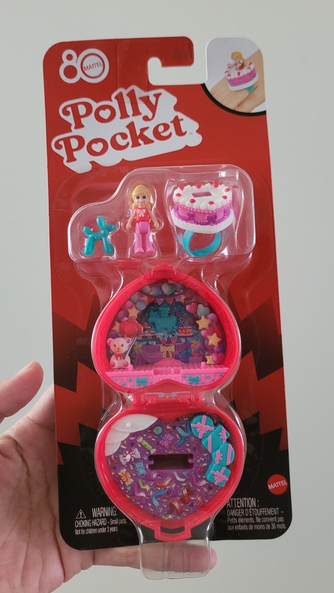 2025 POLLY POCKET 80th Anniversary Keepsake Collection Red Ring