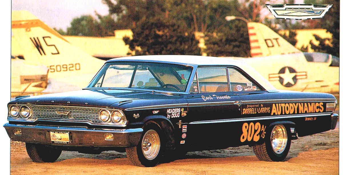 1963 FORD GALAXIE 500/500XL Drag SPEC SHEET/Brochure | eBay