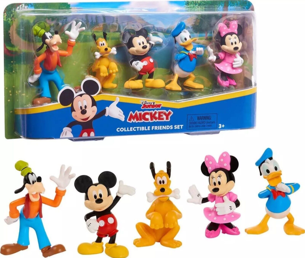 Disney Junior Mickey Mouse Collectible Figure Set, 5pk, 3+, Just