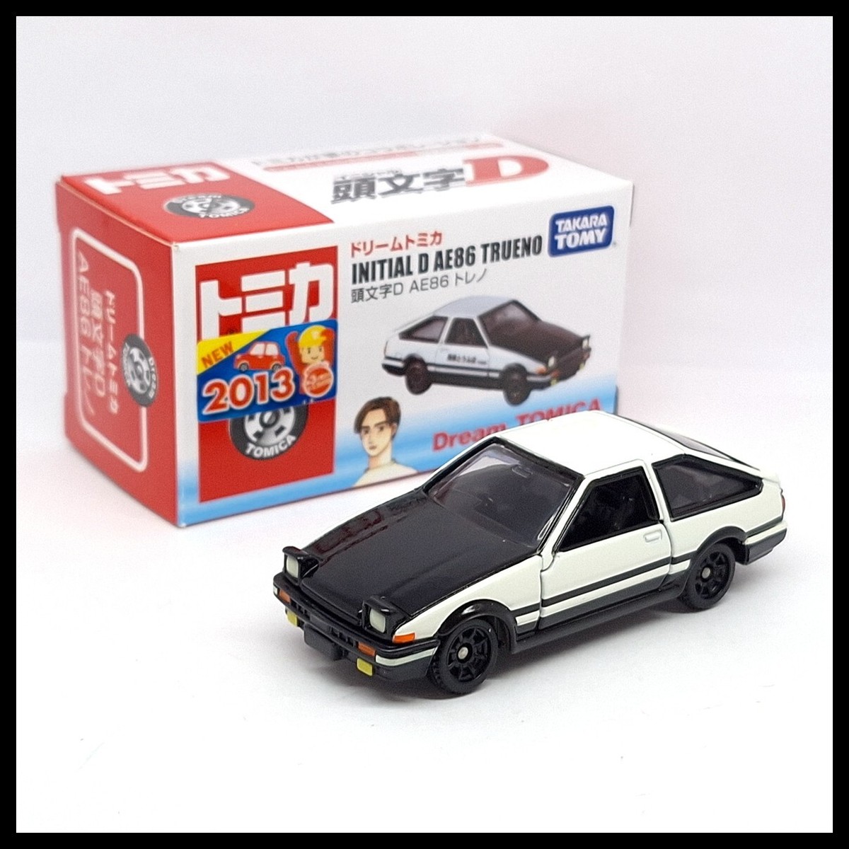 TOMICA DREAM Initial D TOYOTA AE86 Trueno 1/61 TOMY 2013 Error