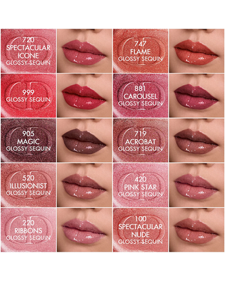 DIOR Rouge Forever Liquid Sequin Duo Lipstick #720 Spectacular
