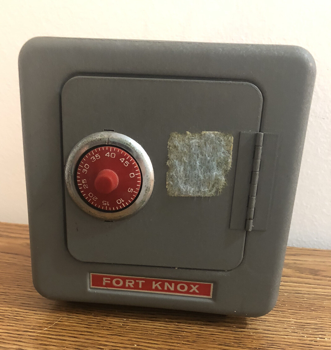 Vintage 1960's Fort Knox Metal Toy Safe Combination Coin Bank. | eBay