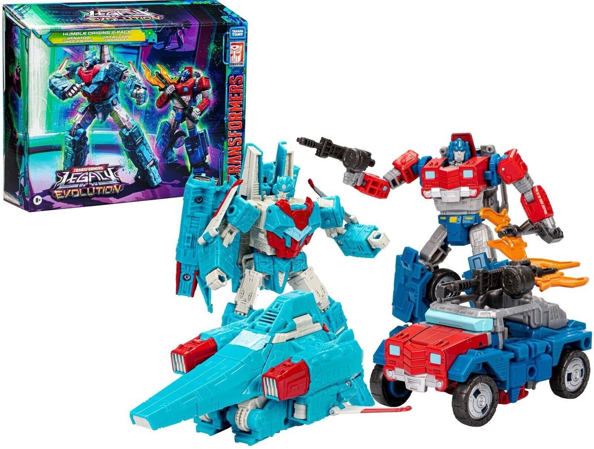 Transformers Legacy Humble Origins 2-Pack Senator Shockwave Orion