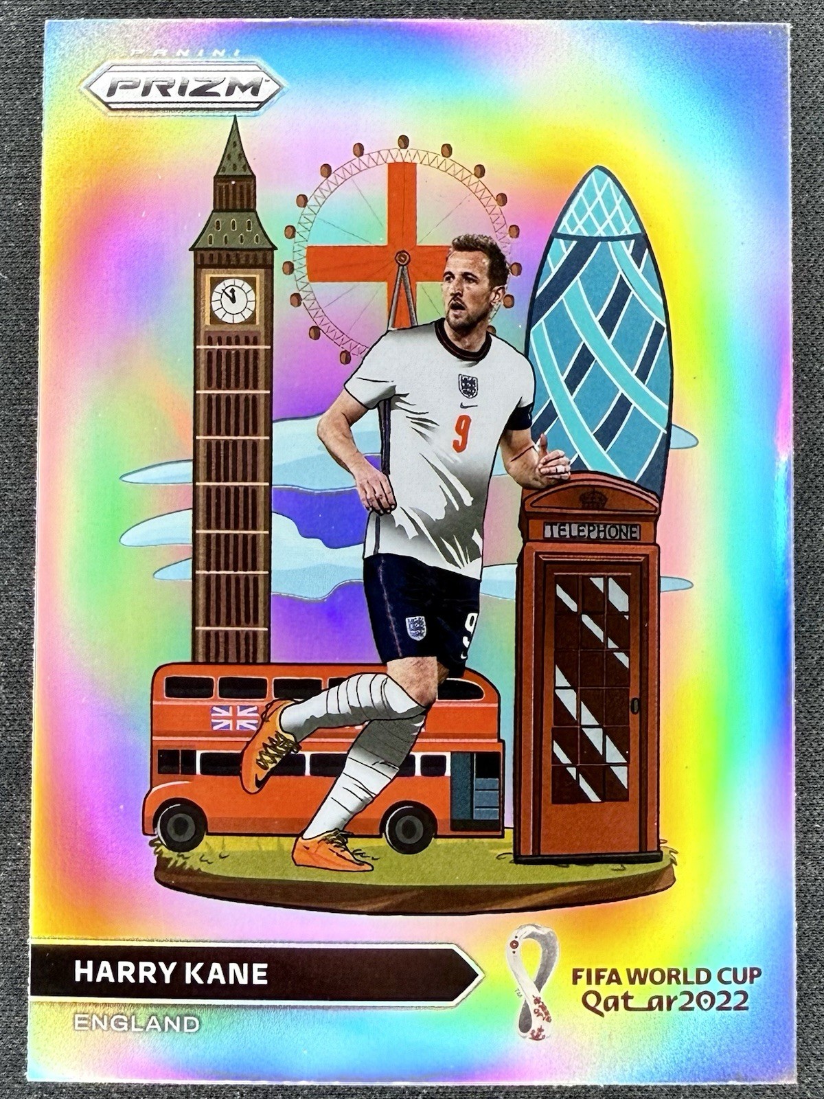 Harry Kane 2022 Prizm World Cup #9 National Landmarks /(SSP) Price