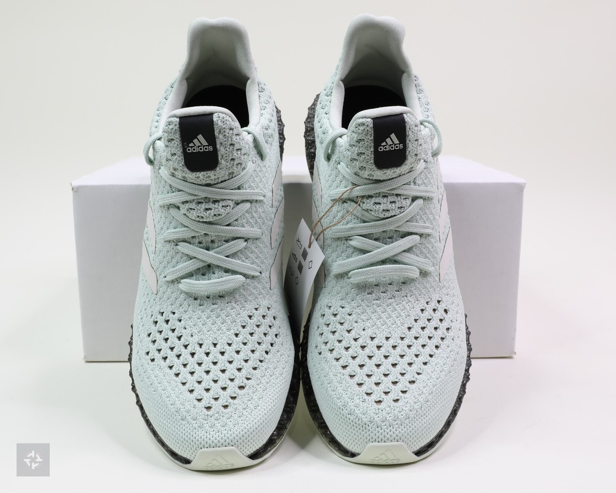 Adidas Futurecraft 4D Linen Green Black Athletic Shoes Men's Size