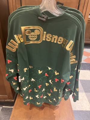 2024 Disney Parks Mickey Christmas Lights Spirit Jersey WDW XXL