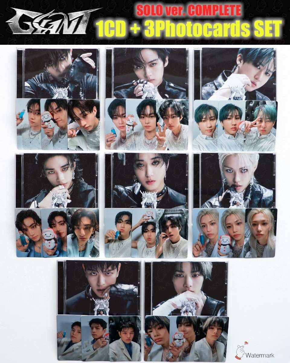 STRAY KIDS GIANT JAPAN 2ND FULL ALBUM SOLO ver. OPENED CD +