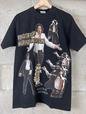 Michael Jackson T Shirt Sz M 2009 King Of Pop Vintage Heavyweight