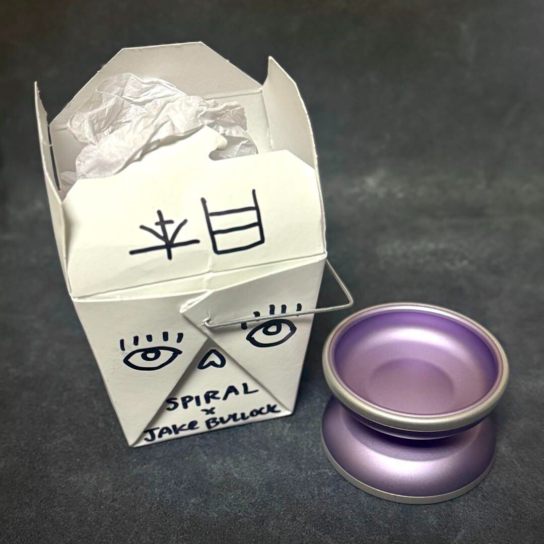 JAKE BULLOCK SLAPPA SS Light Purple Spiral collaboration Yoyo Yo