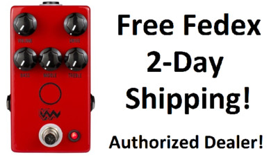 New JHS Angry Charlie V3 Overdrive Distortion Guitar Effects Pedal