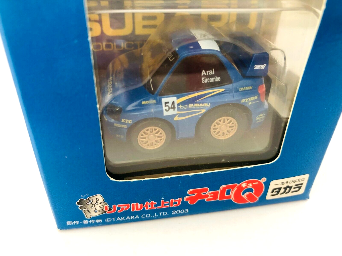 Choro Q SUBARU IMPREZA WRX STI GR. N Takara Super Realistic 2003