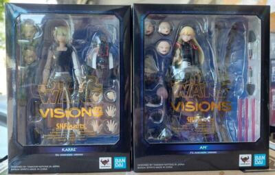 BANDAI S.H.Figuarts SHF AM & KARRE Star Wars Visions Action Figure