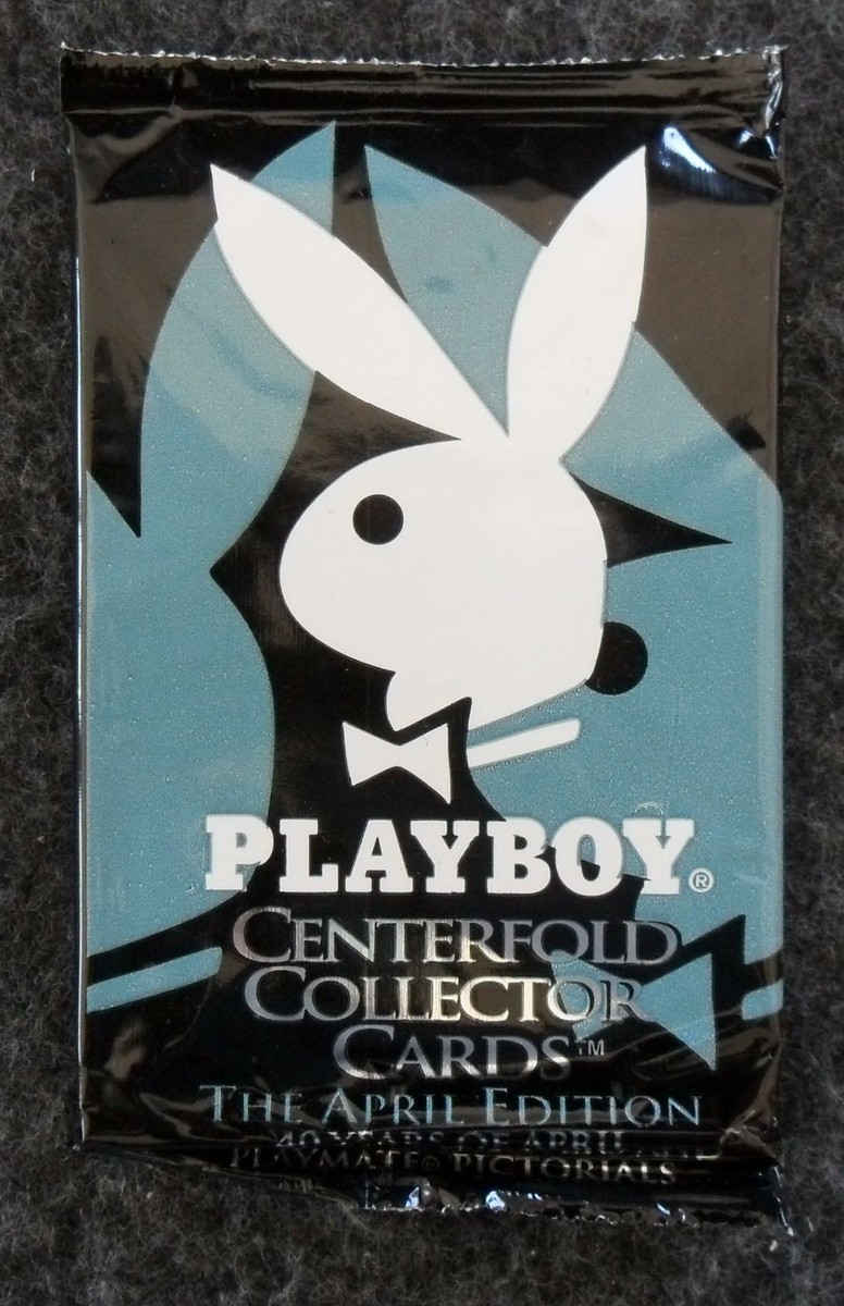 Playboy Centerfold Collector Cards The April Edition Booster Pack