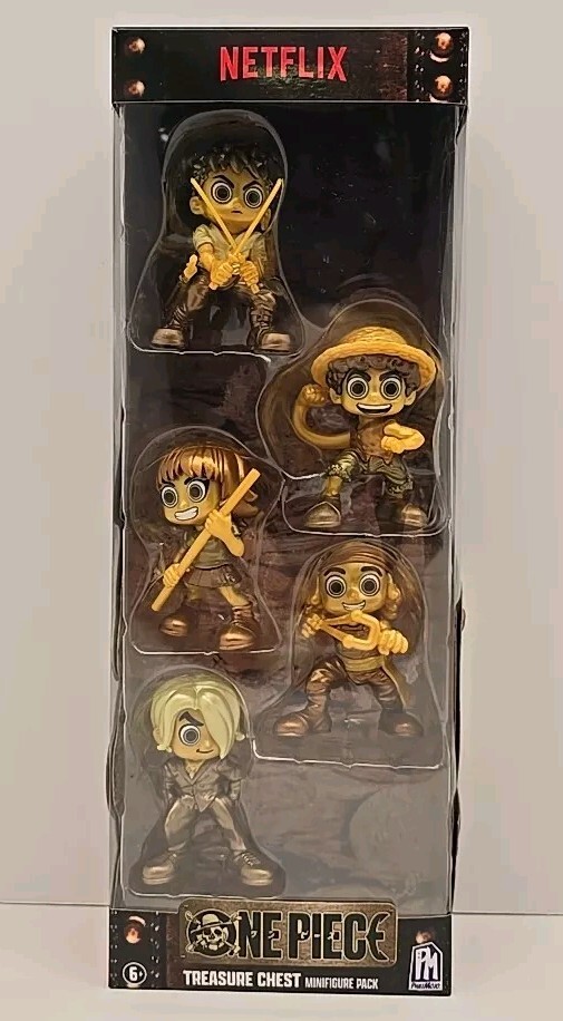 Netflix - One Piece Treasure Chest Mini figure 5 Pack Luffy Nami