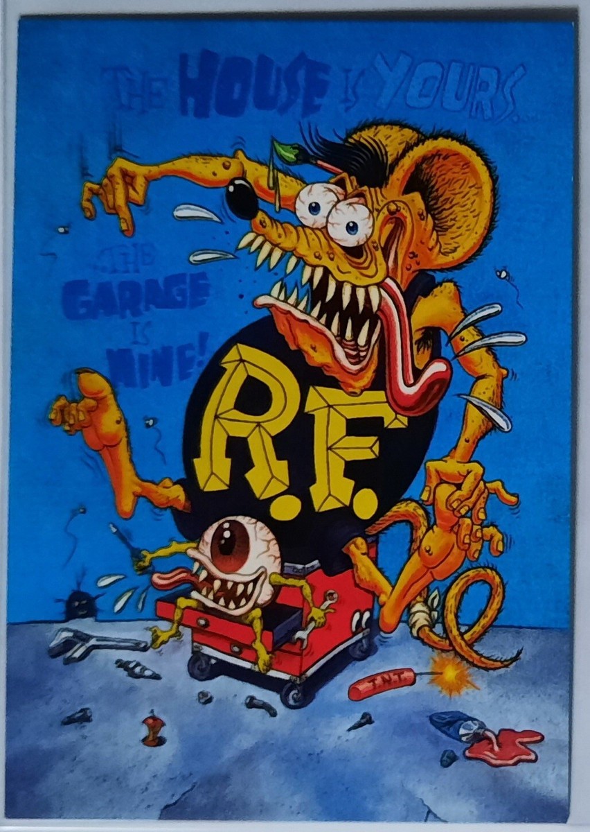 1996 Rat Fink card 