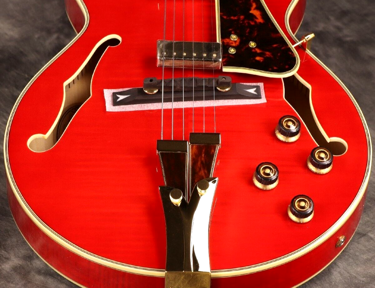 Ibanez GB10SEFM-SRR Sapphire Red George Benson SPOT Signature