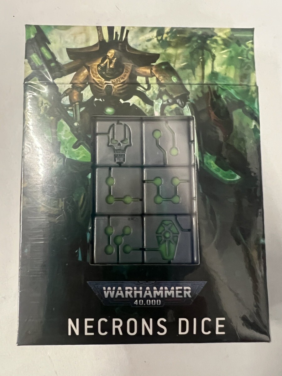 Necrons Dice 2020 Warhammer 40k XENOS Threat Games Workshop for