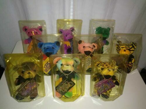 Vintage Grateful Dead Plush Bear “Candy Man” 6/25/91 Sandstone