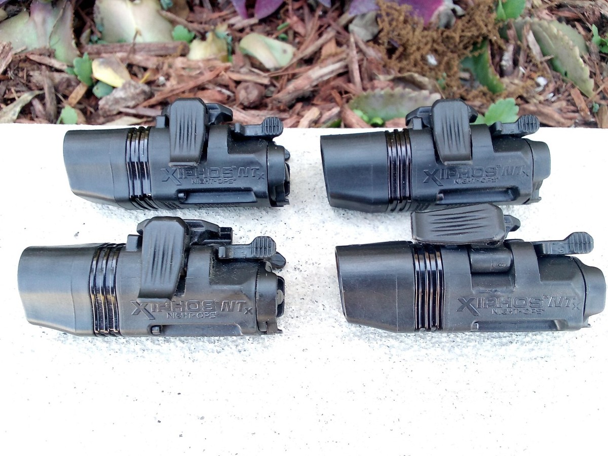 Blackhawk Night-Ops Xiphos NTX Weapon Mounted Light, Right Hand