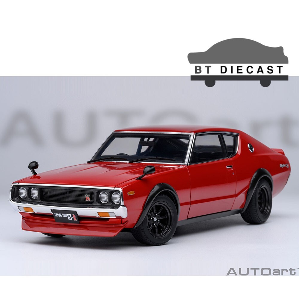 AUTOart NISSAN SKYLINE 2000 GT-R KPGC110 TUNED VERSION 1/18 MODEL