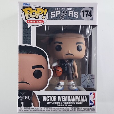 Funko POP Victor Wembanyama Black San Antonio Spurs #174 NBA