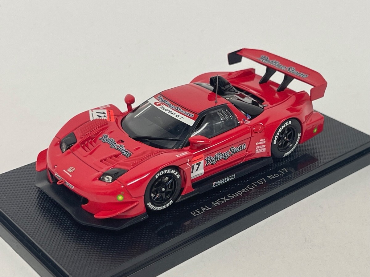 1 43 Ebbro 43921 Honda Real NSX Super GT 500 2007 #17 Model Cars