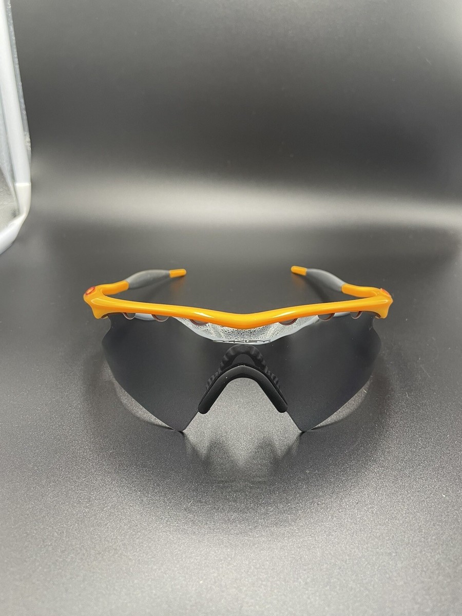 Oakley Pro M frame Orange/Red Icons w/ Blk Irid Vent Heater Lenses