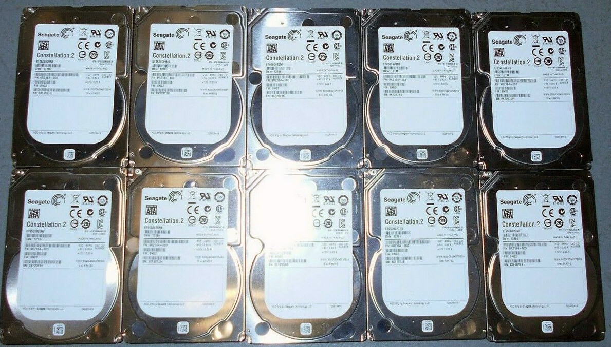 Seagate 9RZ164-003, ST9500620NS, 6Gb/s 7.2K rpm 2.5
