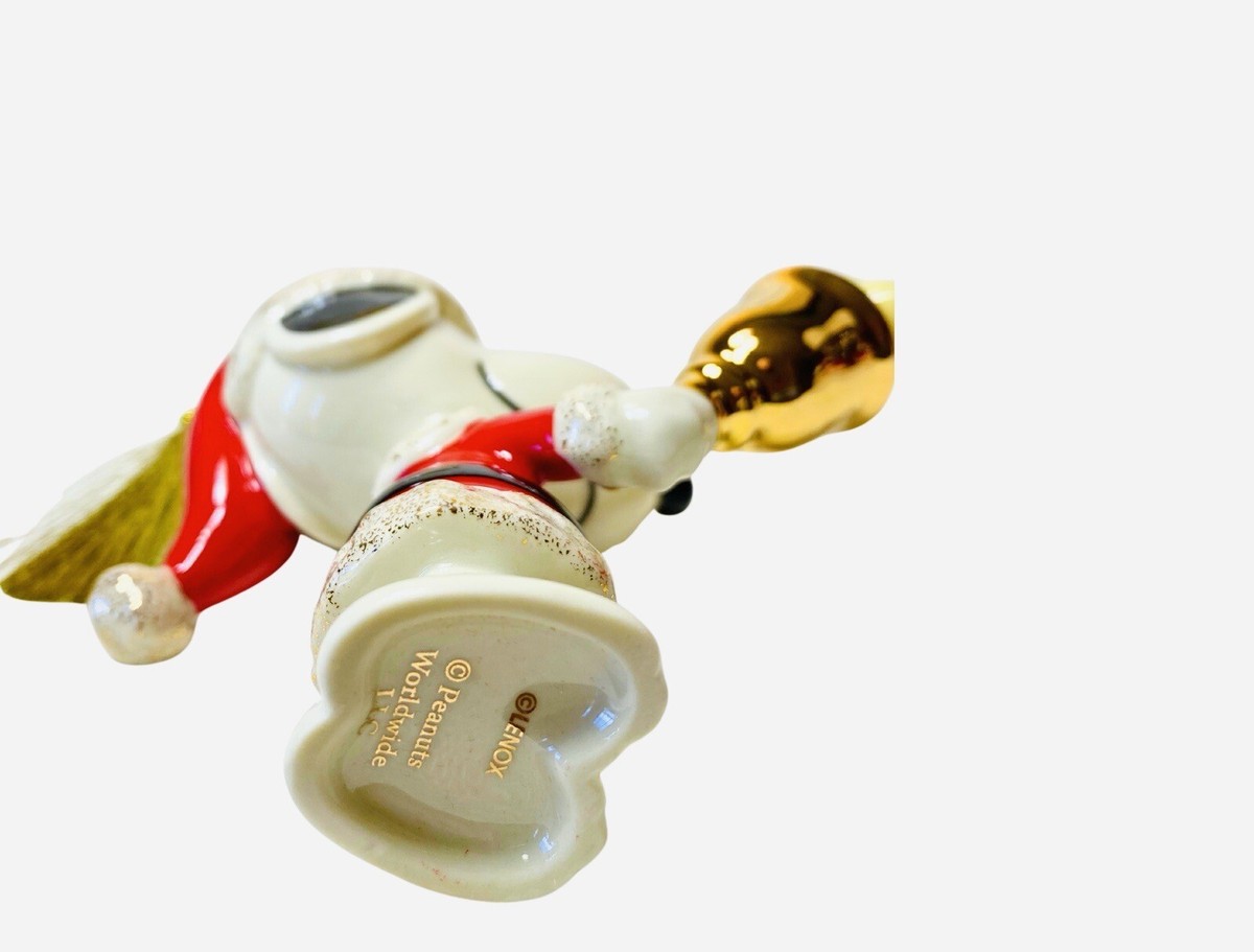 2023 Lenox Peanuts Snoopy Ringing Bell Ornament | eBay