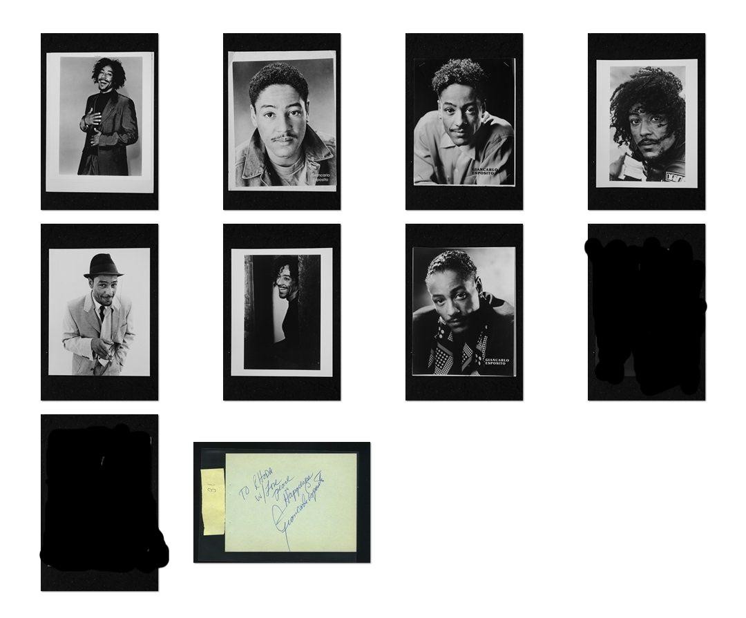 Giancarlo Esposito - Signed Autograph and Headshot Photo set