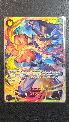 Sabo SEC OP07-118 M PF OPTCG One Piece 500 Years In The Future | eBay