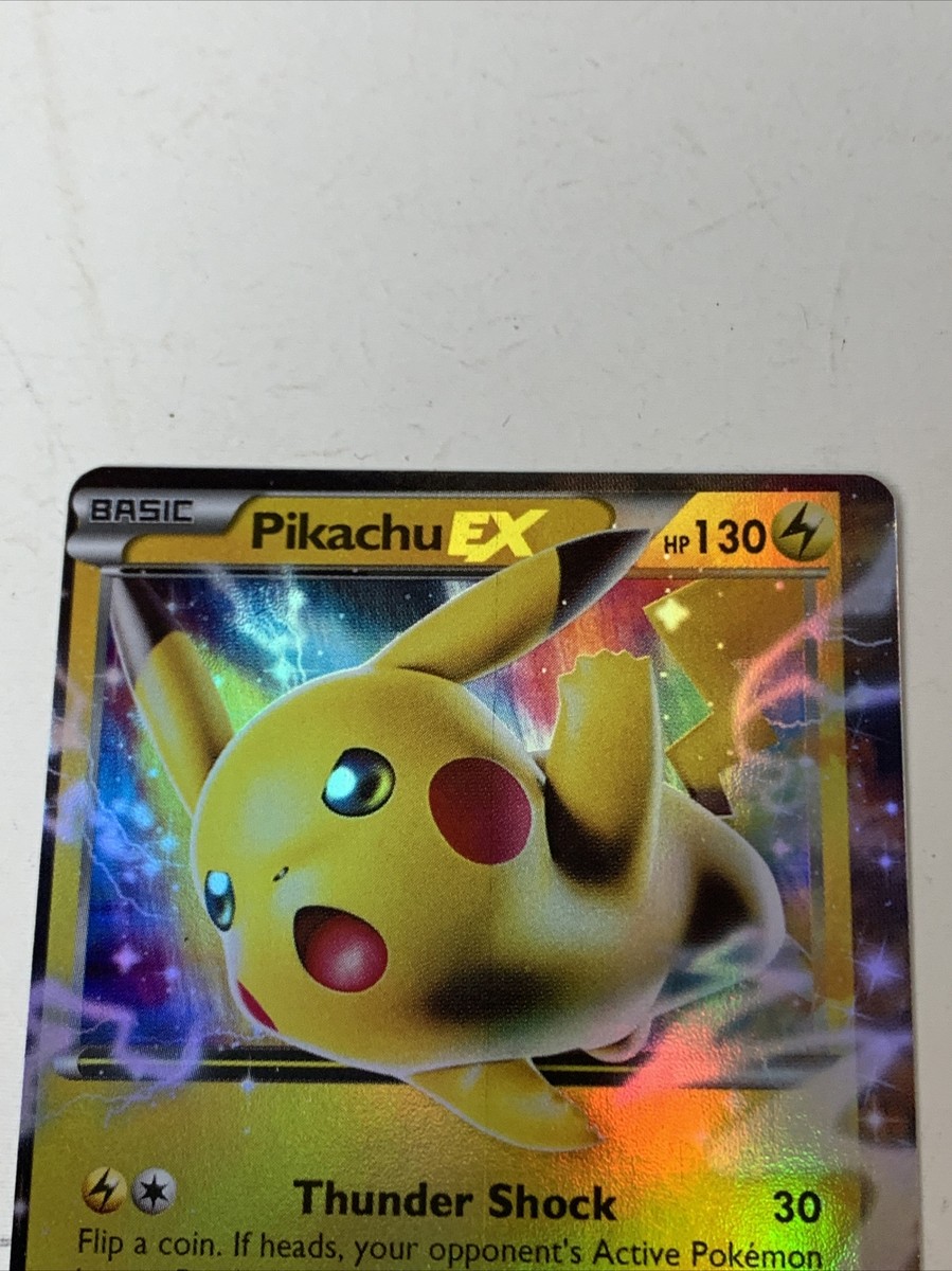 Pokemon Card XY174 Pikachu EX XY Black Star Promos Basic | eBay