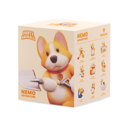 Party Animals Nemo Adventure Series Blind Box Action Figures Art