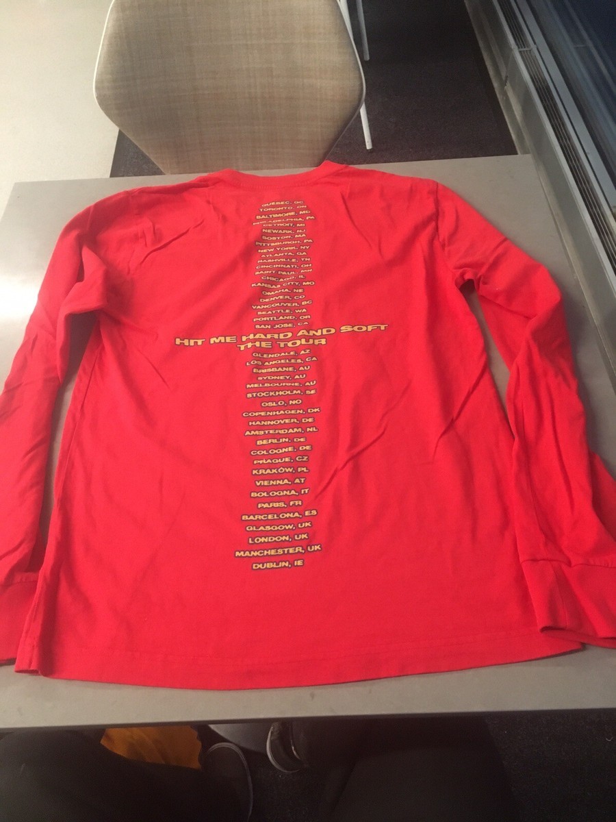 2024 Billie Eilish Shirt American Express 2XL Hit Me Hard And Soft